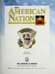 Front cover of Holt American nation in the modern era by Paul S. Boyer