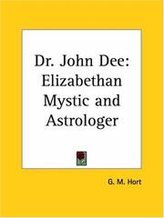 Cover of Dr. John Dee by G. M. Hort