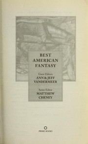 Front cover of Best American fantasy by Jeff VanderMeer