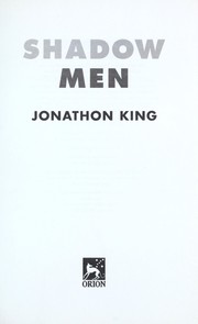 Cover of Shadow men by Jonathon King
