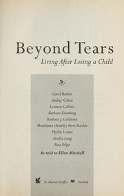 Cover of Beyond tears by Ellen Mitchell