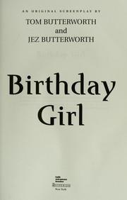 Front cover of Birthday girl by Tom Butterworth