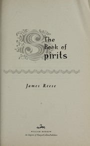 Front cover of The Book of Spirits by James Reese