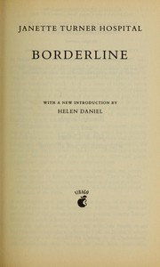 Cover of Borderline by Janette Turner Hospital
