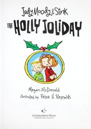 Front cover of The holly joliday by Megan McDonald