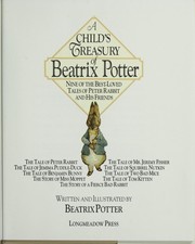 Front cover of A child's treasury of Beatrix Potter by Beatrix Potter