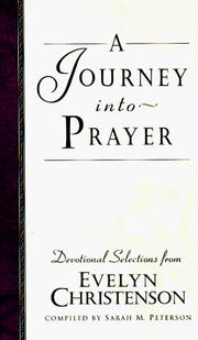 Front cover of A journey into prayer by Evelyn Christenson