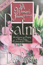 Front cover of A Woman's Journey Through Psalms by Dee Brestin