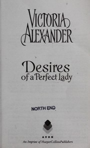 Cover of Desires of a Perfect Lady by Victoria Alexander