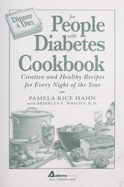 Cover of Dinner a day for people with diabetes cookbook by Pamela Rice Hahn