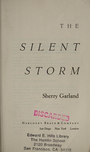 Front cover of The silent storm by Sherry Garland