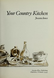 Cover of Your Country Kitchen by Jocasta Innes