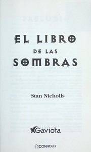 Front cover of El Libro de Las Sombras by Stan Nicholls