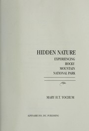 Front cover of Hidden nature by Mary H. T. Yochum