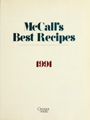 Front cover of McCall's best recipes, 1991 by Marianne Langan
