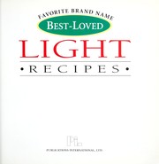 Cover of Favorite brand name best-loved light recipes by Louis Weber