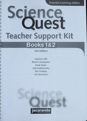 Cover of Science quest teacher support kit by Graeme Lofts