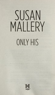 Cover of Only his by Susan Mallery
