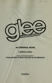 Cover of Glee by Sophia Lowell