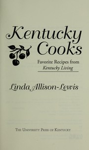 Cover of Kentucky cooks by Linda Allison-Lewis