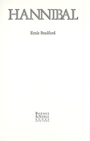 Front cover of Hannibal by Ernle Dusgate Selby Bradford