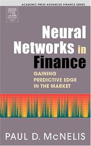 Front cover of Neural Networks in Finance by Paul D. McNelis