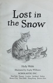 Cover of Lost in the snow by Holly Webb