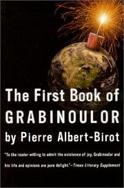 Front cover of The first book of Grabinoulor by Pierre Albert-Birot