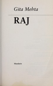 Cover of Raj by Gita Mehta
