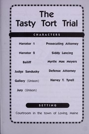 Front cover of The tasty tort trial by Stephen Cosgrove