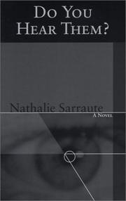 Cover of Vous les entendez? by Nathalie Sarraute