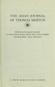 Front cover of The Asian journal of Thomas Merton by Thomas Merton