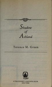 Front cover of Shadow of Ashland by Terence M. Green