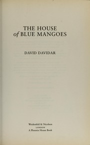 Front cover of The house of blue mangoes by David Davidar