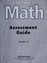 Front cover of Harcourt Math Assessment Guide, Grade 5 by Harcourt Brace Publishing