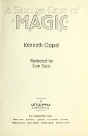 Front cover of A bad case of magic by Kenneth Oppel
