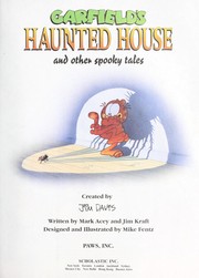 Front cover of Garfield's haunted house and other spooky tales by Mark Acey