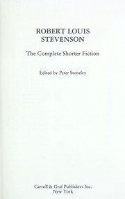 Cover of The complete shorter fiction by Robert Louis Stevenson