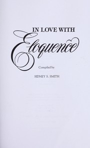 Cover of In love with eloquence by Unknown