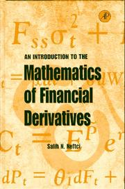 Cover of An introduction to the mathematics of financial derivatives by Salih N. Neftci