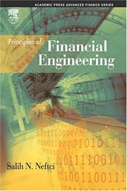 Front cover of Principles of financial engineering by Salih N. Neftci