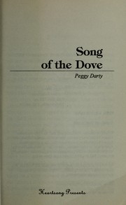 Front cover of Song of the dove by Peggy Darty