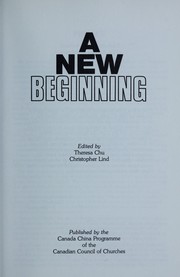 Cover of A New Beginning by Theresa Chu