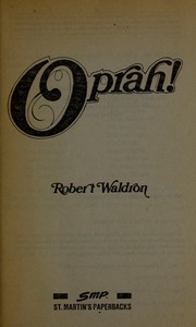 Cover of Oprah! by Robert Waldron