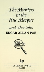Front cover of The Murders in the Rue Morgue and Other Tales (Fall of the House of Usher / Gold Bug / Murders in the Rue Morgue / Mystery of Marie Roget / Purloined Letter) by Edgar Allan Poe