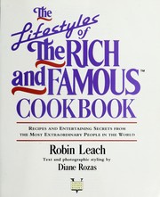 Cover of The Lifestyles of the rich and famous cookbook by Robin Leach
