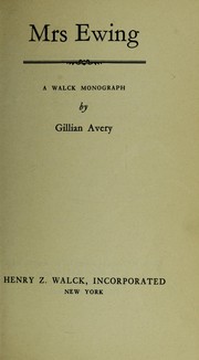 Cover of Mrs. Ewing by Gillian Avery