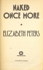 Front cover of Naked once more by Elizabeth Peters