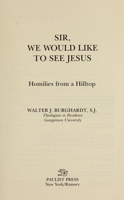 Front cover of Sir, We Would Like to See Jesus by Walter Burghard