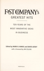 Front cover of Fast company's greatest hits by Jim Collins